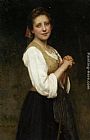Eugenie Marie Salanson Young Shepherdess painting